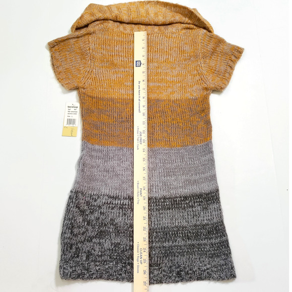 Derek Heart Junior's Size Large Y2K Tunic Cable Knit Cowl Neck Sweater - Picture 11 of 12